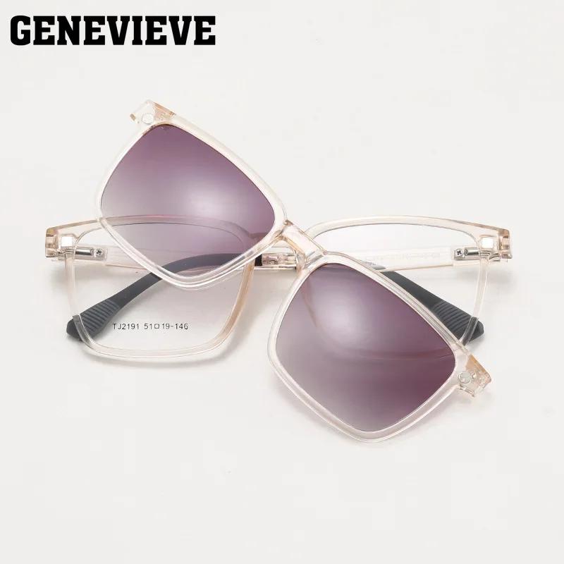 GENEVIEVE lunettes de myopie optique pour hommes et femmes conduite lunettes de soleil polarisées An