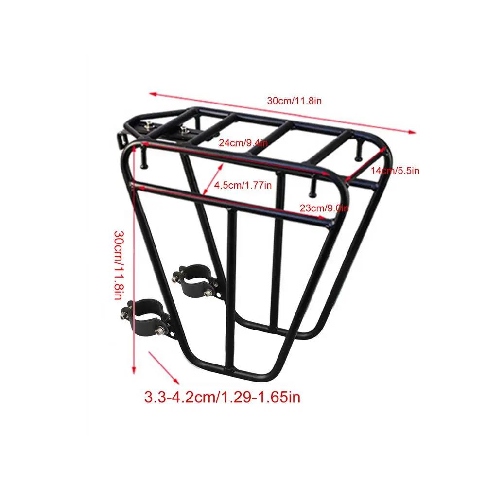 Porte-bagages avant pour vélo de montagne, panier avant pour vélo, accessoires de cyclisme pour baga