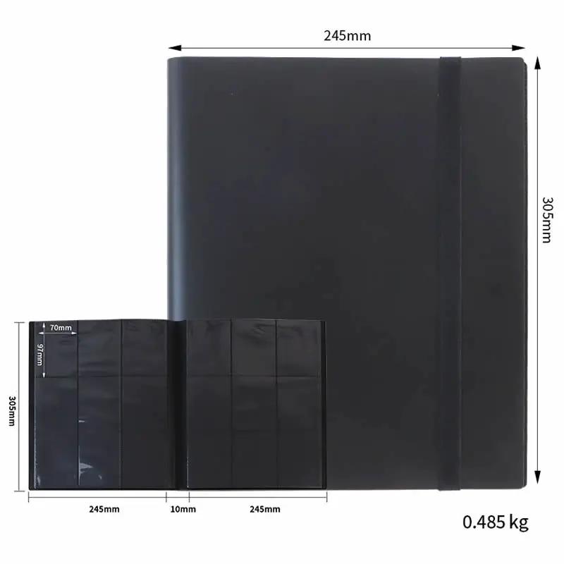 Classeurs de poche pour cartes, capacité 160/360 cartes, pour cartes Pokémon, Yugioh, baseball, foot
