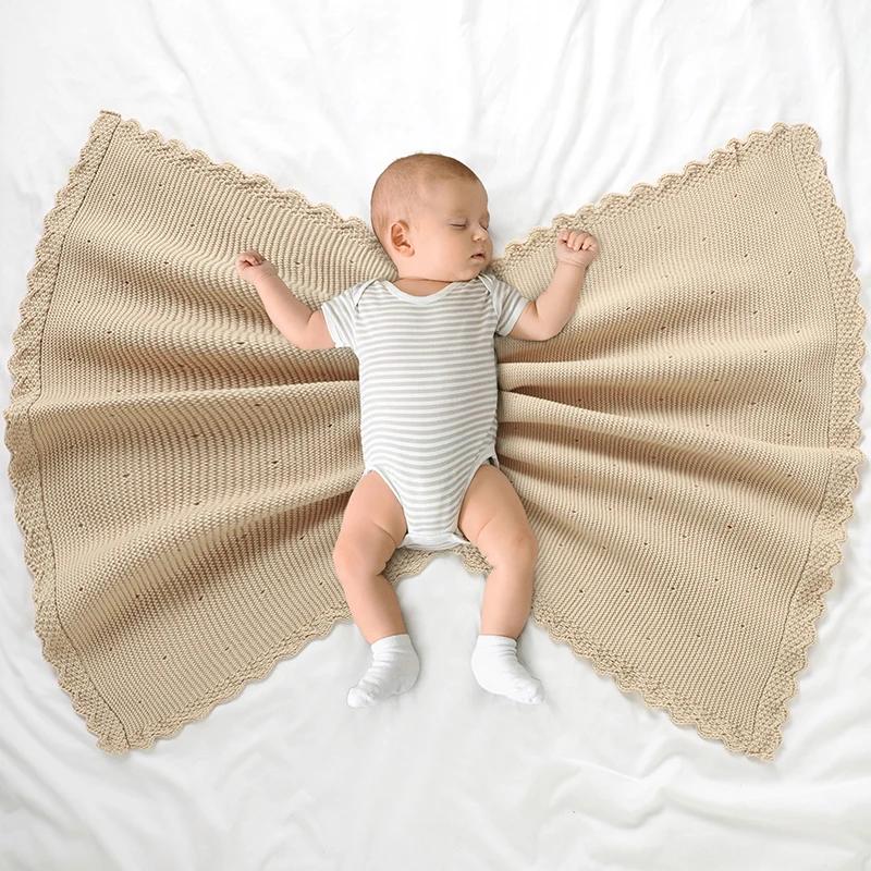 Couvertures pour bébé, 90x70cm, portables, toutes saisons, nouveau-né, garçons et filles, poussette 