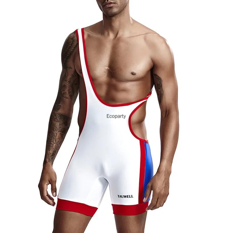 Vente directe usine : Sous-vêtements masculins, Bodys, Maillots de lutte, Débardeurs de fitness et d