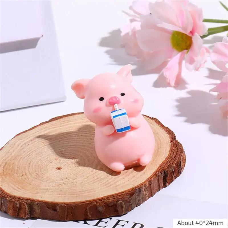 Figurine de overrose de dessin animé mignon, mini figurine, statue de overen résine, jouet de collec