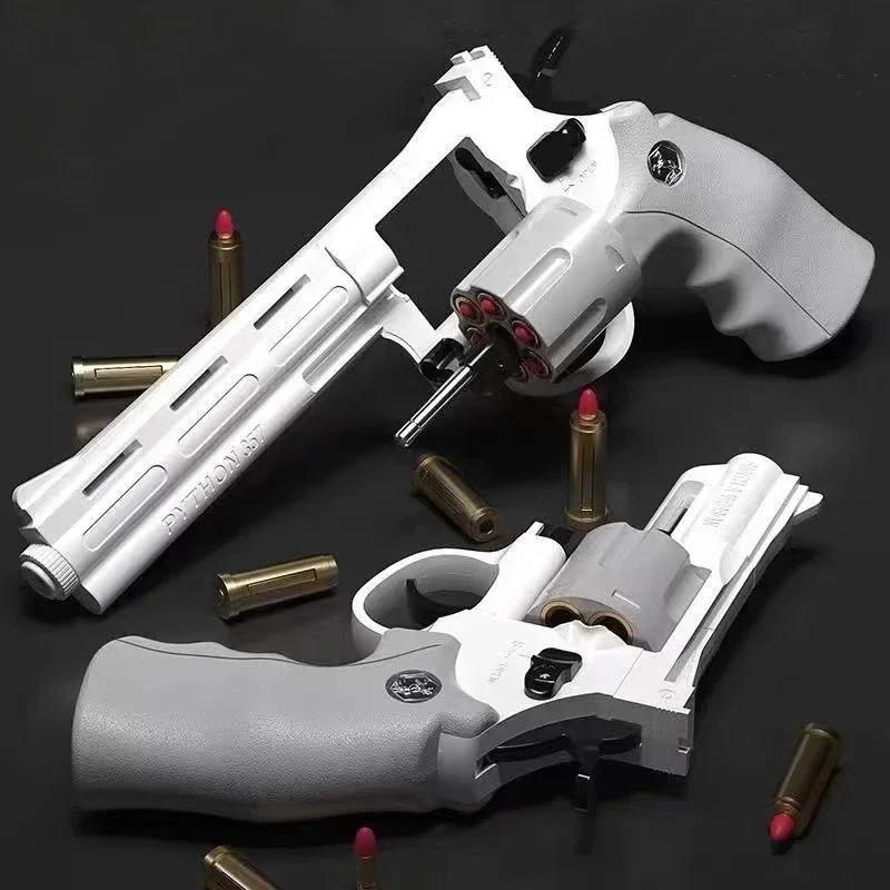 ZP5 357 pistolet lanceur de Revolver EVA balle de fléchette souple jouet pistolet Airsoft CS jeu de 