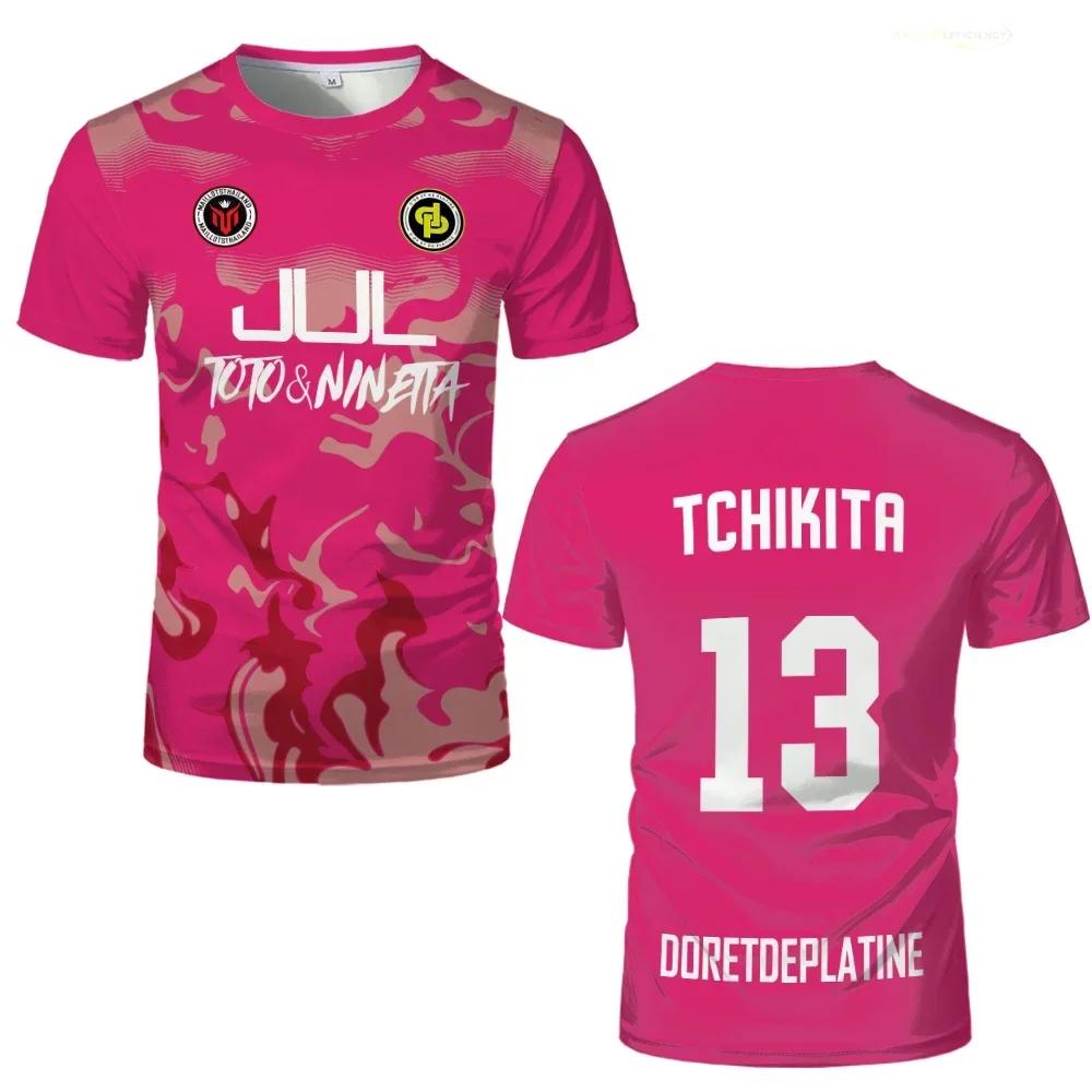 Nouveau Maillot d'été JUL Jersey Tchikita jeunesse respirant séchage rapide formation Football t-shi
