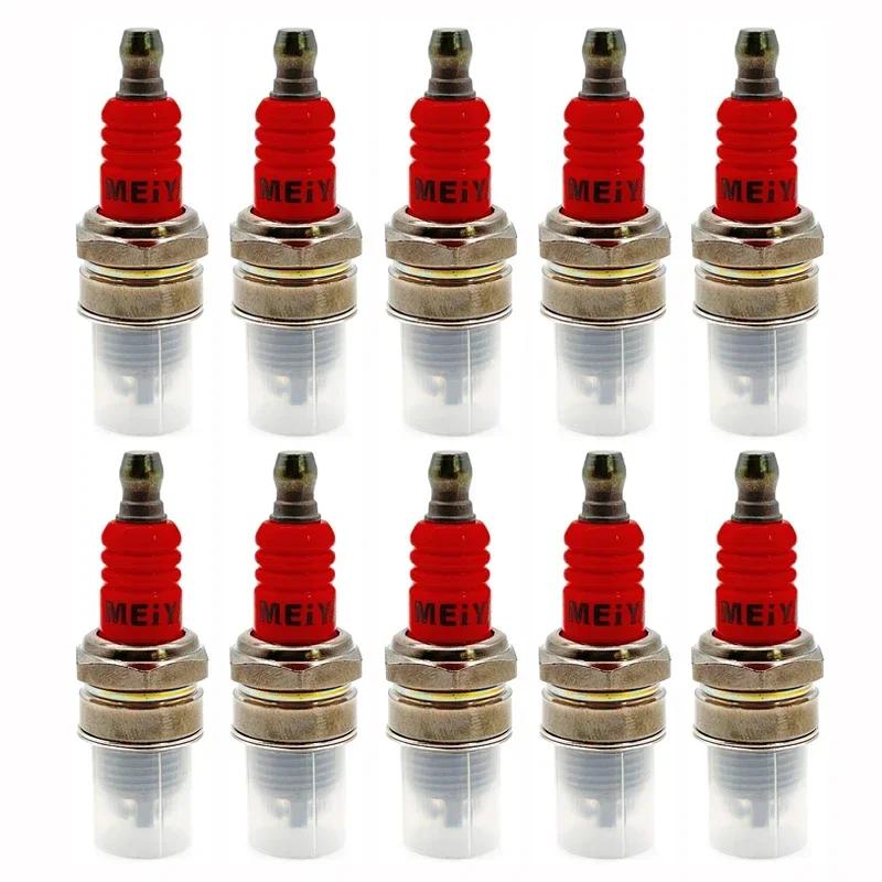 Bougie d'allumage L7TJC pour tronçonneuse à essence et débroussailleuse, 10 pièces