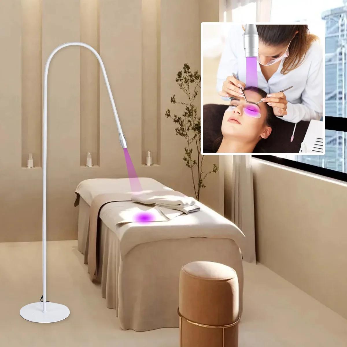 Lampe à polymériser UVLED avec interrupteur au pied, mise au point réglable, lampadaire, greffage de
