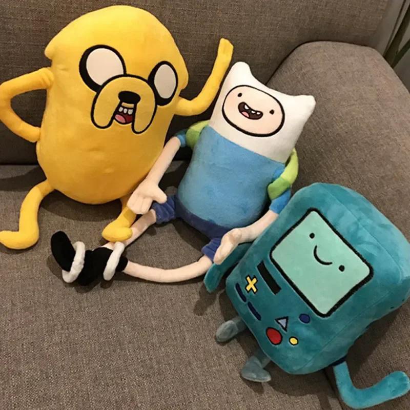 28-42 cm Finn Jake BMO poupées d'animaux en peluche doux temps d'aventure créatif jouets en peluche 