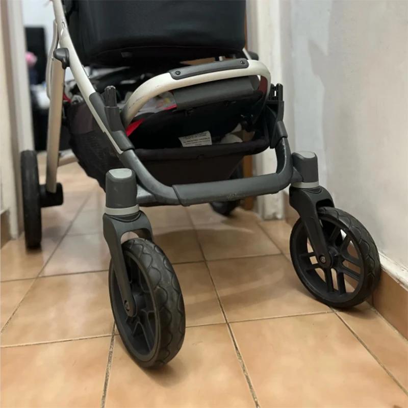 Pneu avant pour poussette Uppababy Vista - Roue PU sans chambre à air remplacement durable