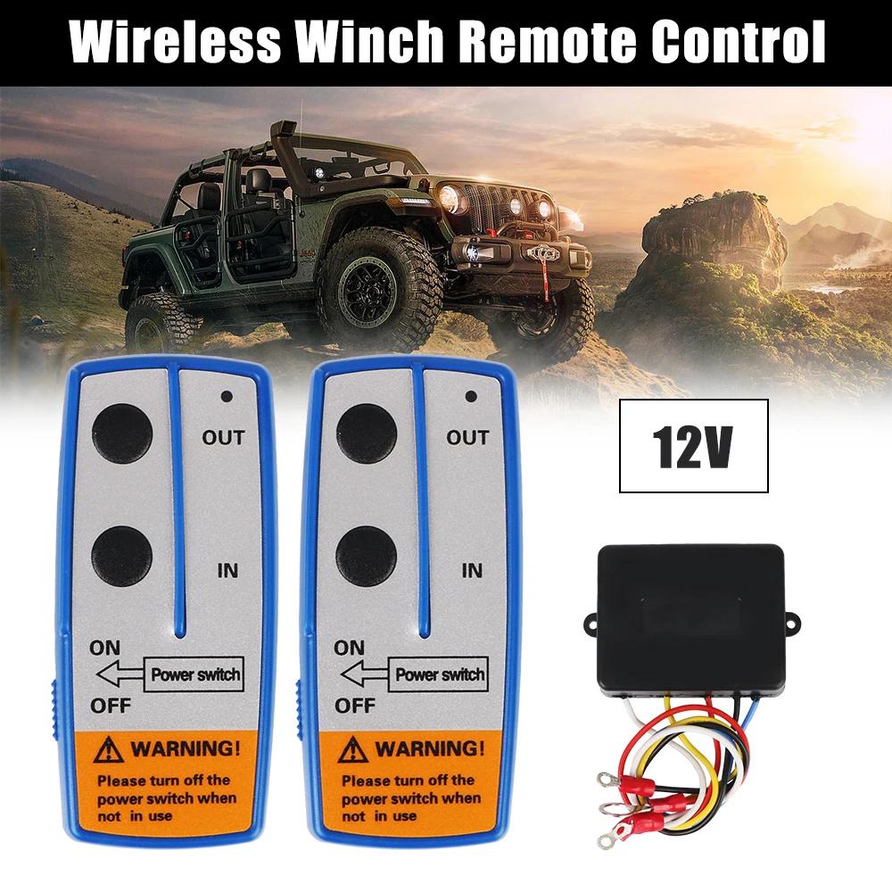 Système de télécommande de treuil de remorque, contrôleur de commutateur pour Jeep, tout-terrain, Fo
