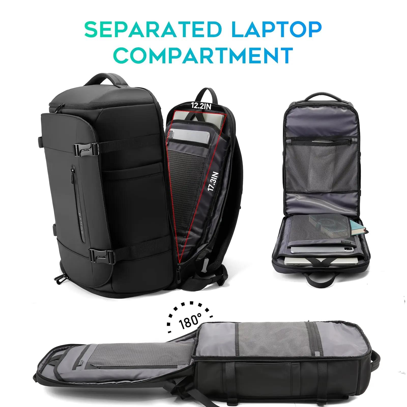 BANGE Multi nouveaux hommes sac à dos sport voyage affaires grande capacité séparation sèche et humi