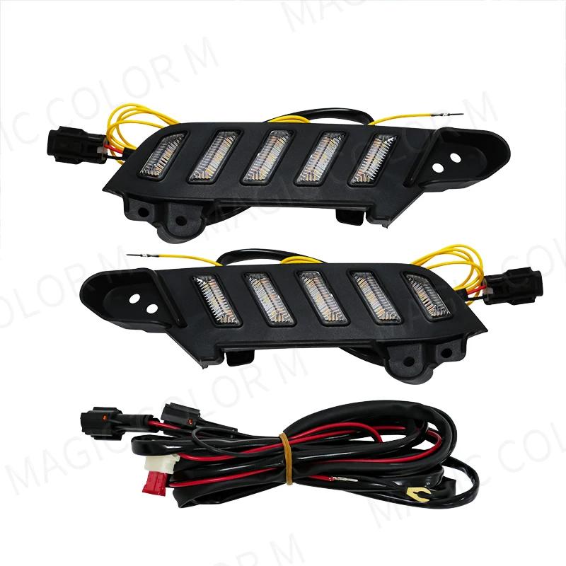 Pour Toyota Tacoma 2016 2017 2018 2019 2020 2021 2022 2023 LED feux diurnes blanc DRL feux diurnes j