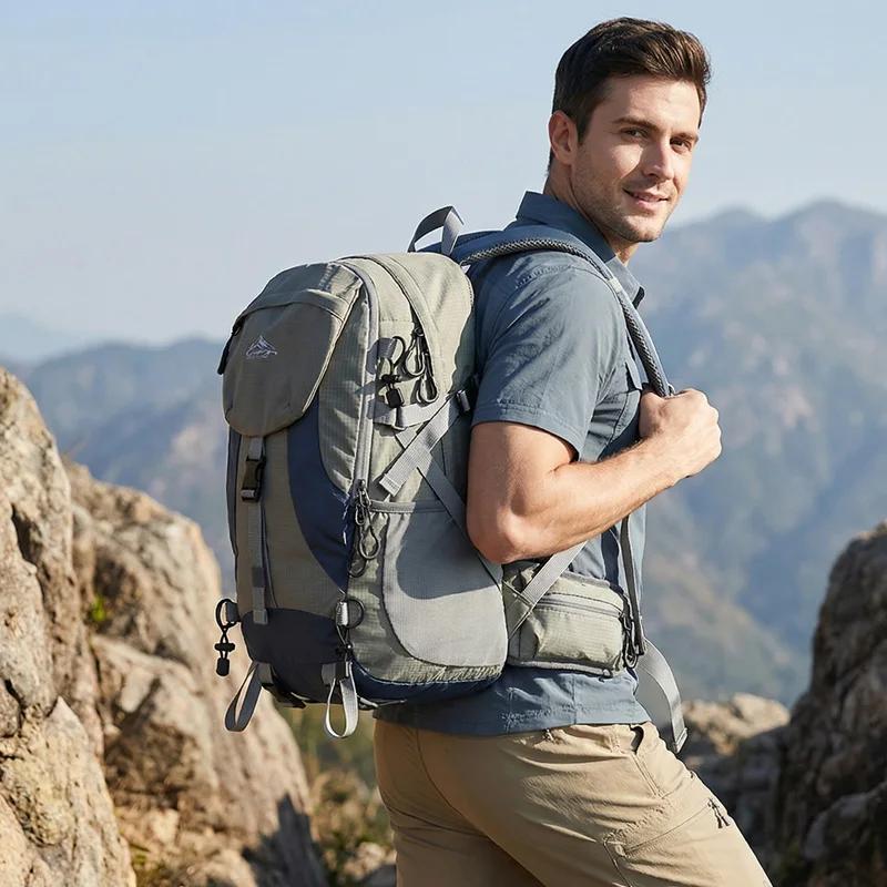 Sac à dos de randonnée unisexe pour l'extérieur, léger, professionnel, pour l'alpinisme, les sports,