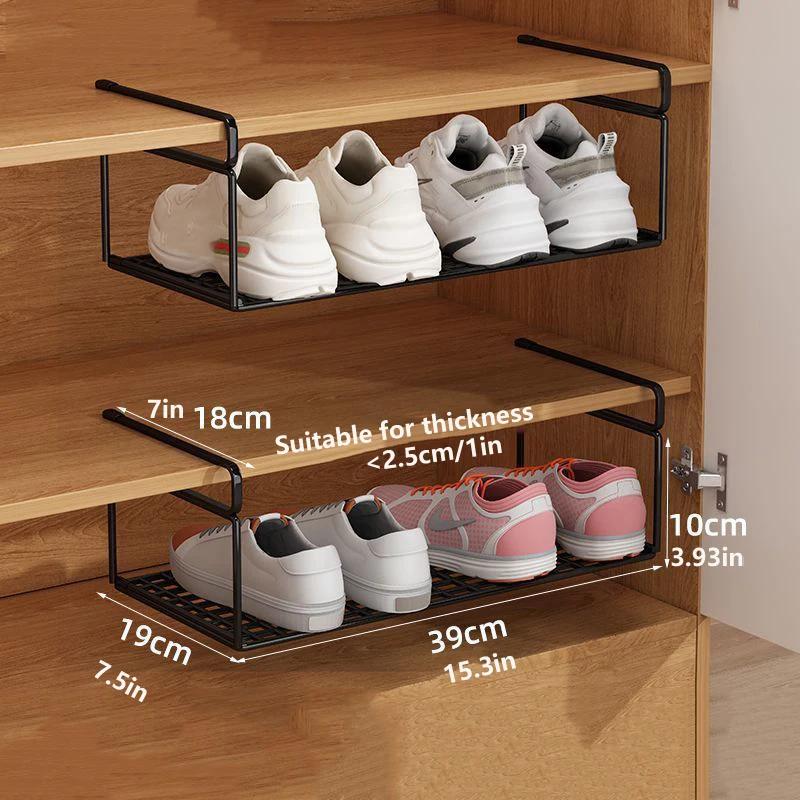 Étagère à chaussures créative en couches, 1/2 pièces, pour maison, dortoir, bureau, armoire à chauss