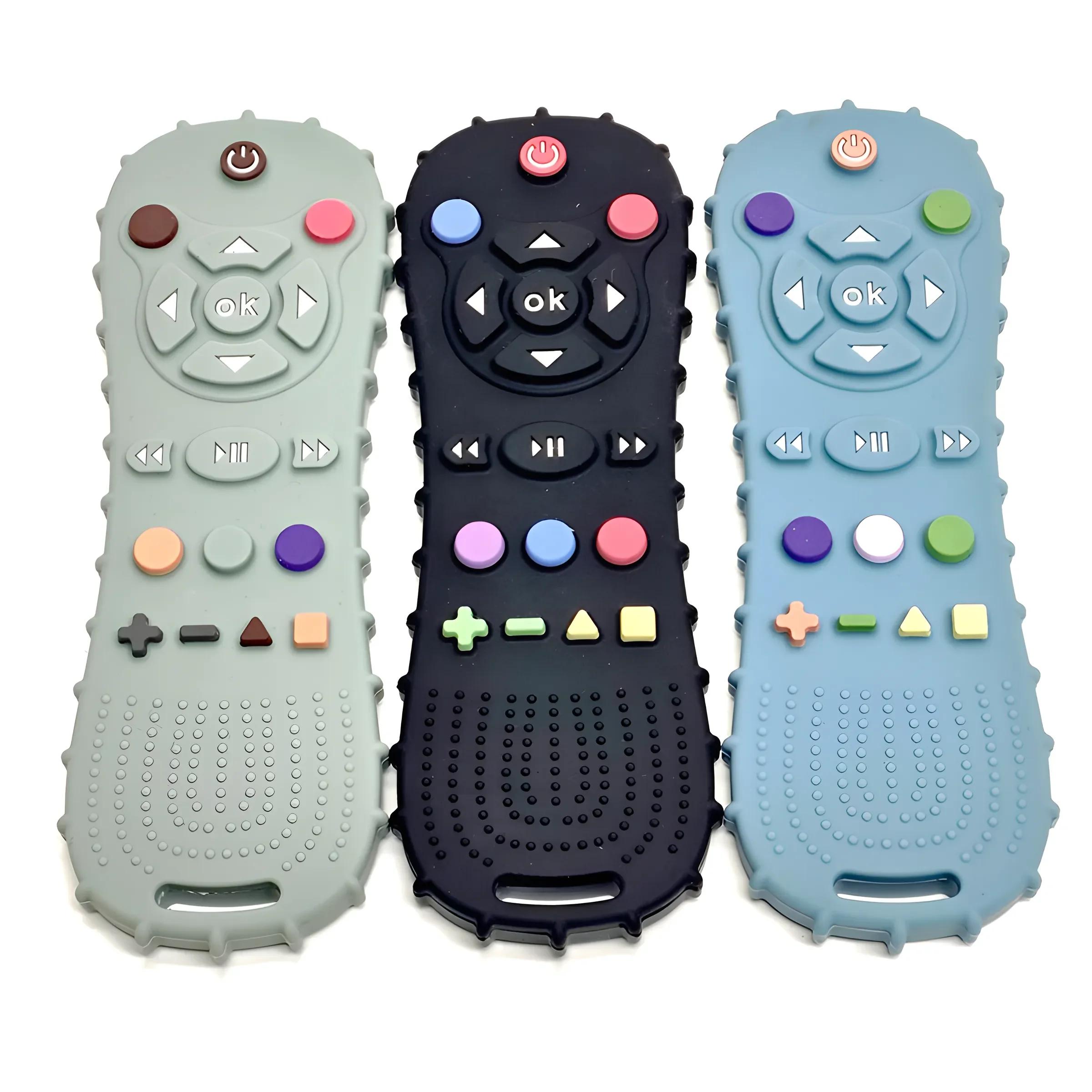 Gants anti-alimentation en silicone pour bébé, bracelet tétine, anciers de dentition, jouets à mordr