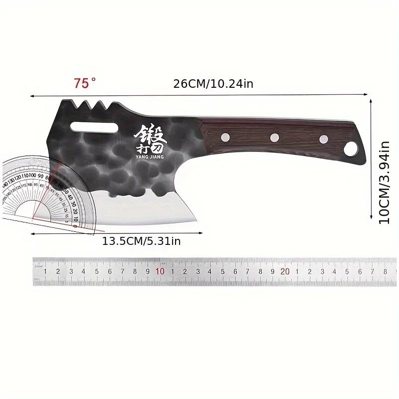 Couteau à découper épais, couteau spécial pour couper les os, couteau de boucher, adapté à la cuisin