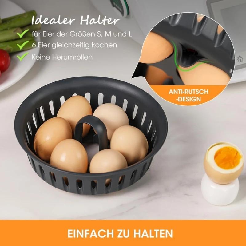 D0AB pour Thermomix TM6 TM31, support à œufs, Pots, plateau, poachers, Gadgets de cuisine