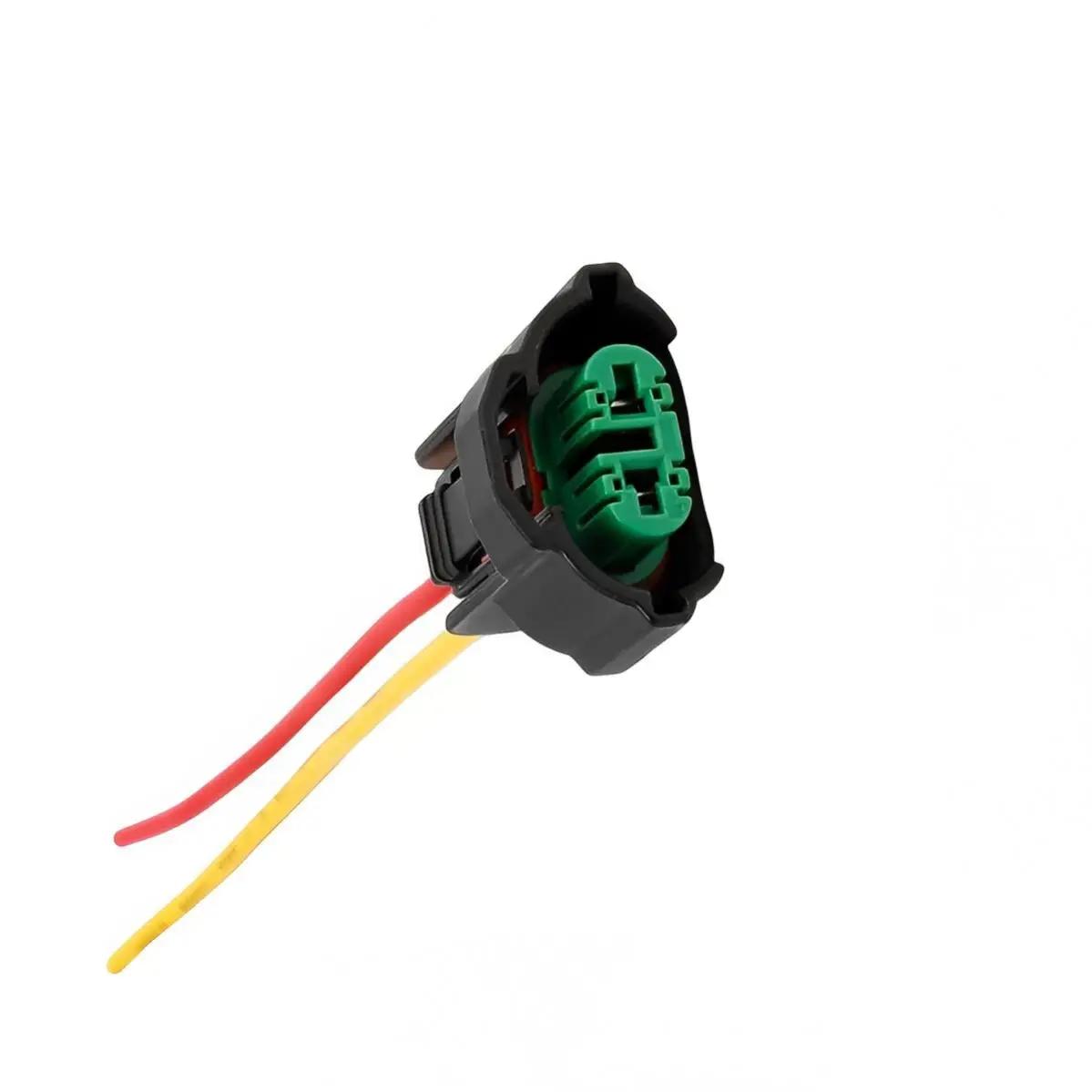 Connecteur de faisceau de lumière femelle noir H11 12V, 2 pièces, faisceau de câblage pour phare ant
