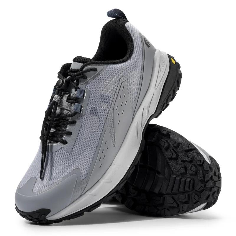 FitVille – baskets large largeur pour hommes, antidérapantes, confortables, pour Trekking, randonnée