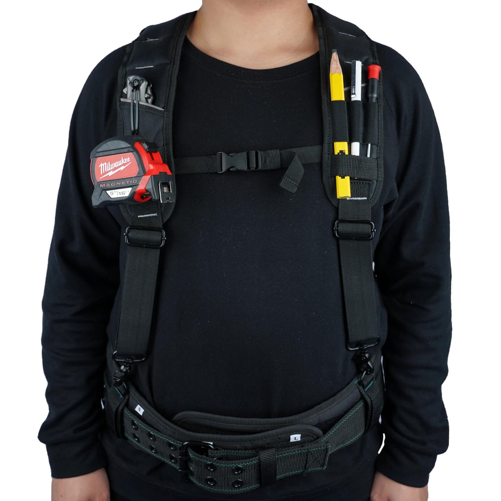 KUNN – bretelles de ceinture à outils rembourrées, pour charpentier, Construction, électricien, trav