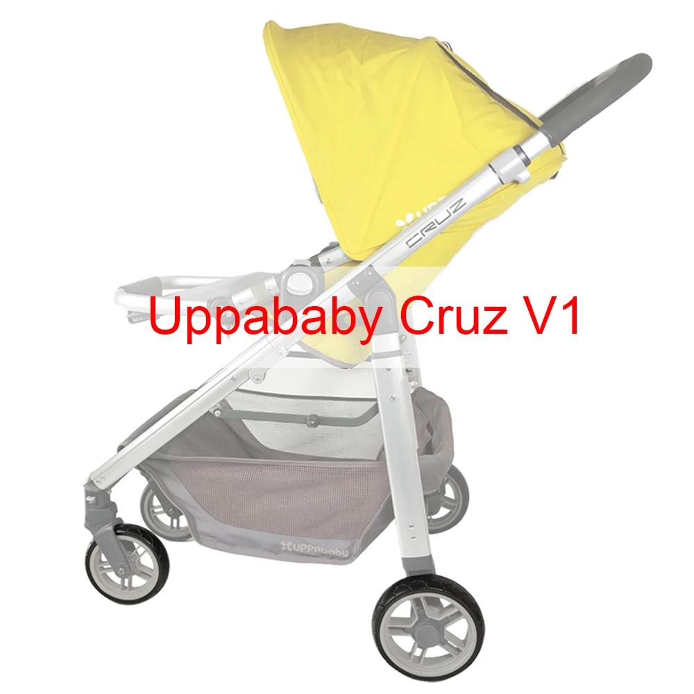 Pneu de roue de poussette chacun pour Uppababy Cruz V1/V2, couverture de pneu avant ou arrière en PU