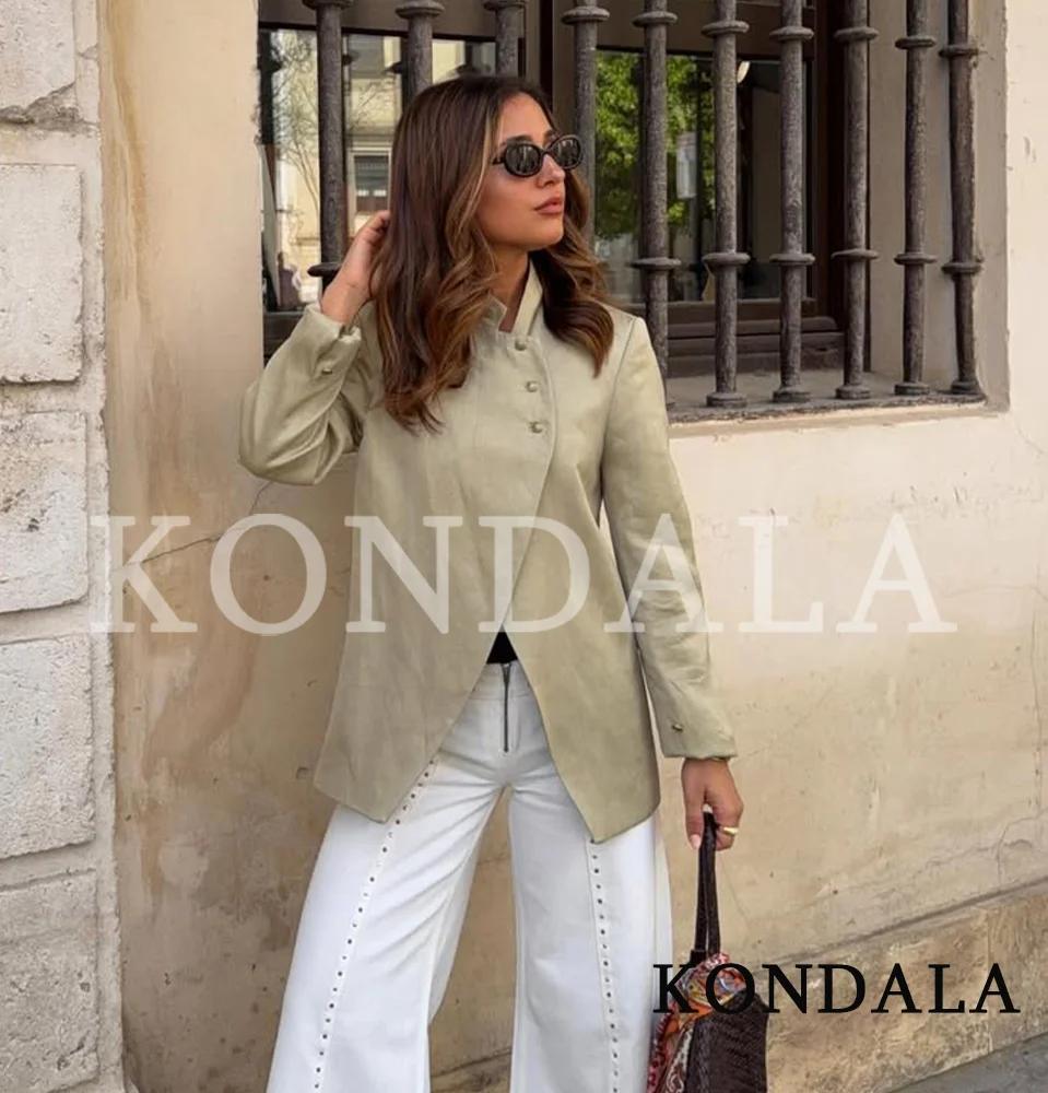Blazer Chic et Luxueux KONDALA pour Femme – Nouvelle Tendance Printemps 2026 – Blazer Décontracté po