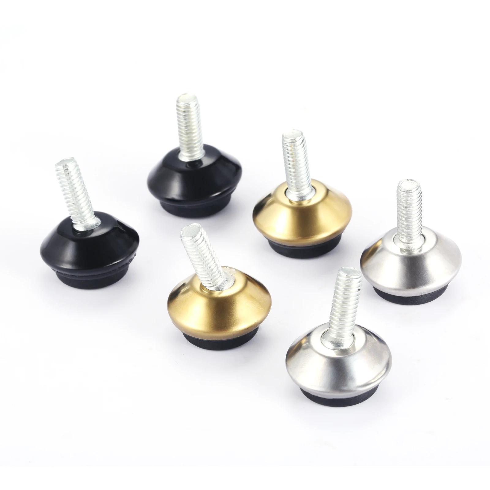 4 pièces niveleurs de meubles réglables pieds de Table de nivellement pieds Base noire pour Tables c