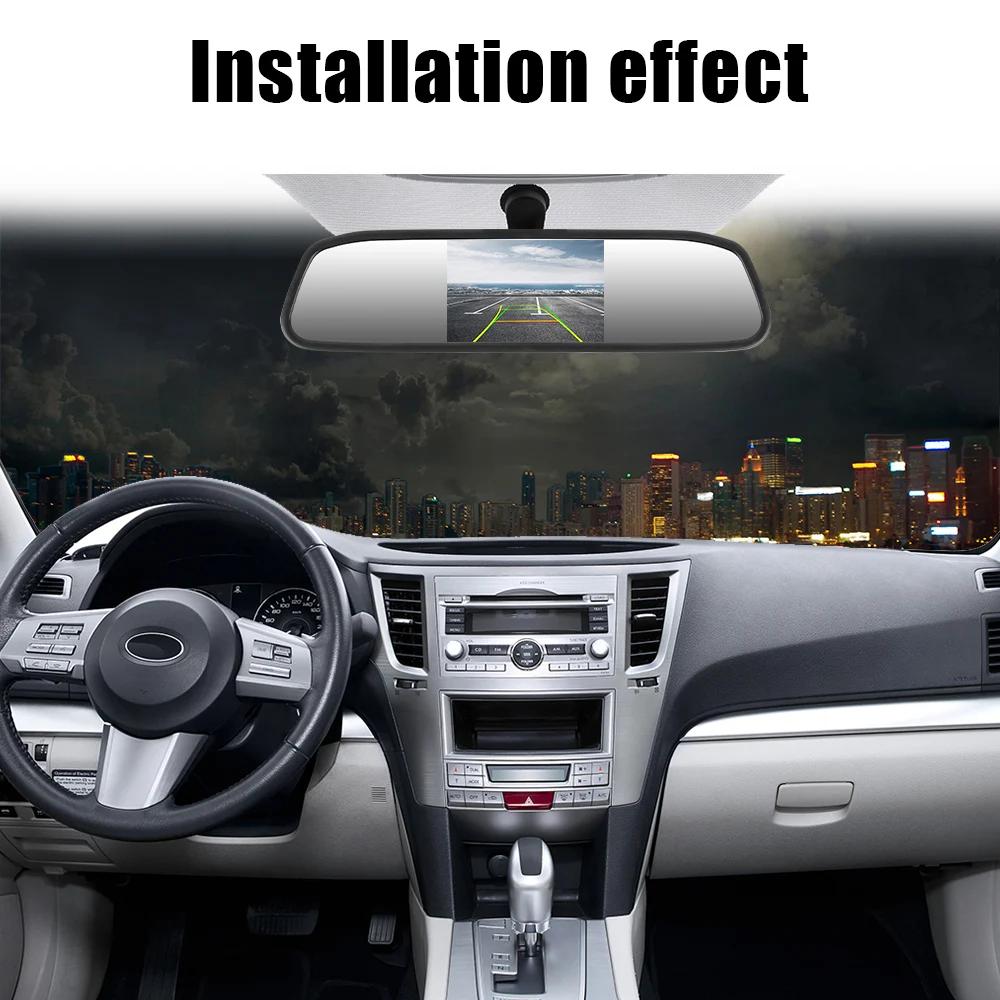 Caméra de recul pour lecteur de voiture 12V, rétroviseur intérieur, moniteur de stationnement, écran
