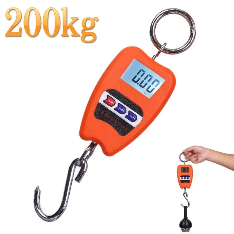 Balance suspendue numérique avec capteur de précision, 200 kg/441 lb, pour la chasse au poisson, les