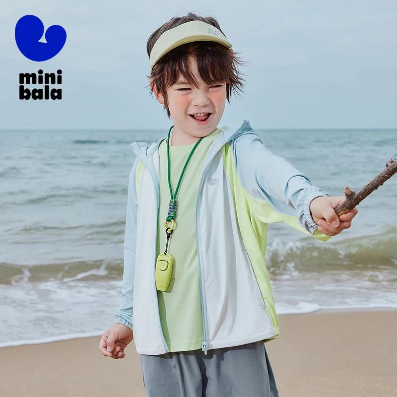 Mini Bala garçons filles UPF50 + Cool Touch veste de Protection solaire léger été bébé vêtements d'e