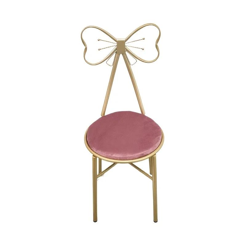 Tabouret de maquillage, tabouret de maquillage, moderne et simple, avec bretelles, coussin de siège,