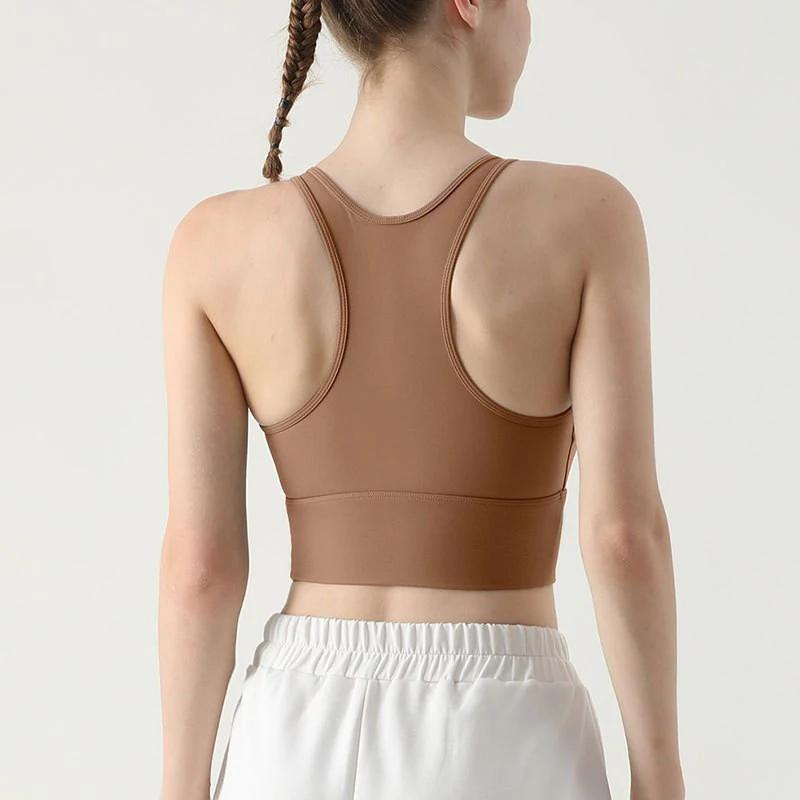 Femmes Sport soutien-gorge haut Push Up Fitness Yoga soutien-gorge sous-vêtements Sport hauts pour f