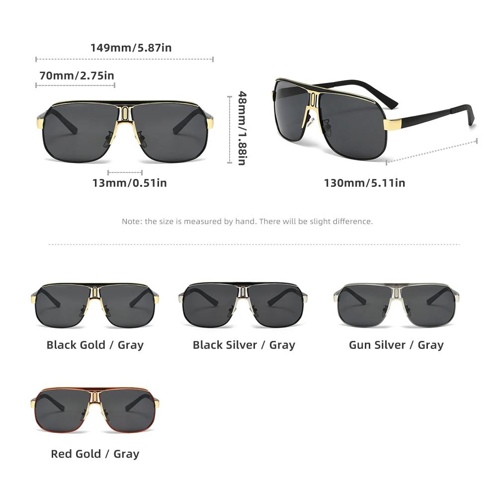 KINGSEVEN marque Design Vintage lunettes de soleil polarisées hommes mode extérieur UV400 lunettes r