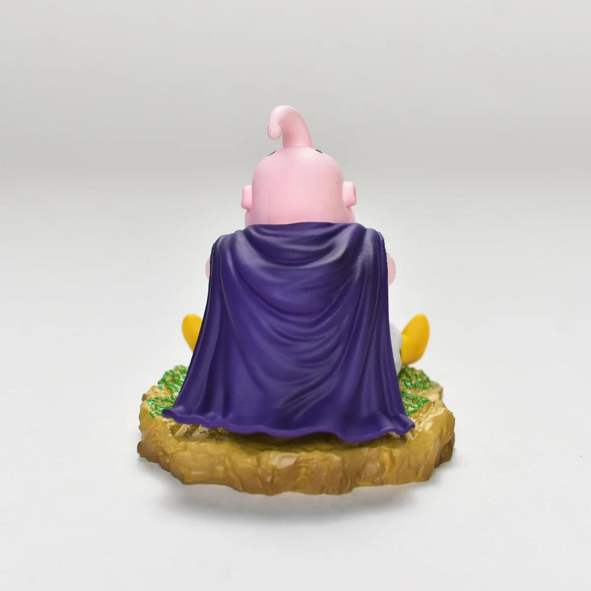 Figurines de dessin animé Dragon Ball Majin Buu, 8cm, Version Q, Statue en Pvc, modèle Gk, jouets, d