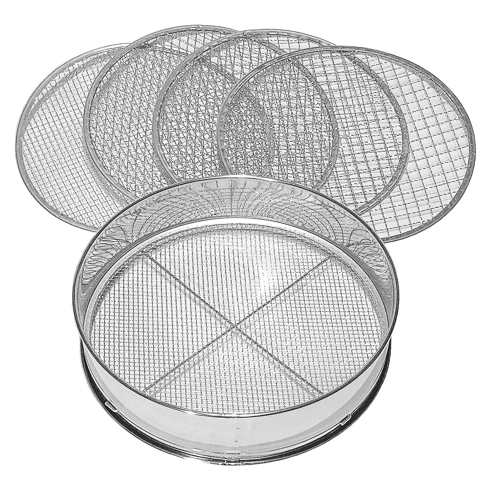 Jeu de tamis de sol en acier inoxydable, degré acide et degré alcalin, matériau adapté au cisailleme