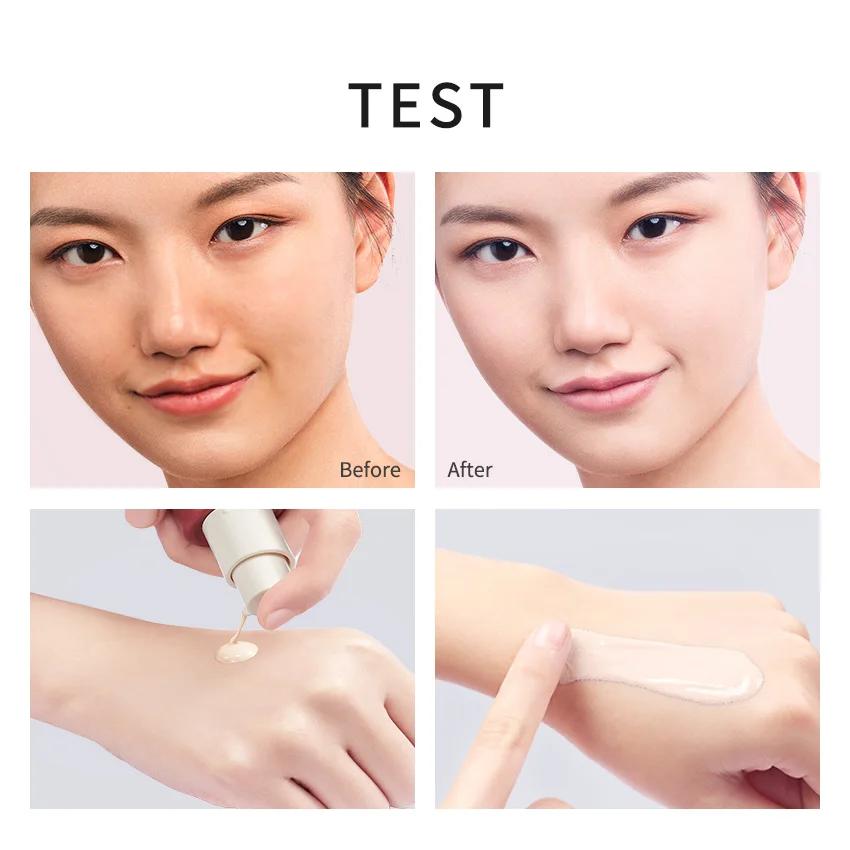 CARSLAN – BB crème correctrice hydratante à base de plantes, liquide de blanchiment, fond de teint, 