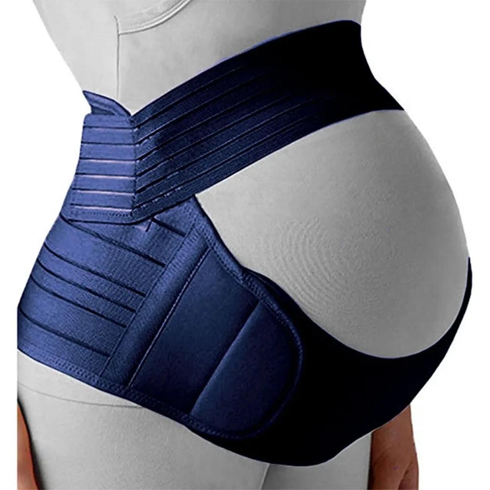 Femmes enceintes soutien ventre bande dos vêtements ceinture réglable taille soins maternité Abdomen