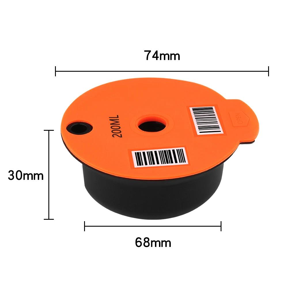 Capsules de café réutilisables TasHansen avec couvercle en silicone, dosette jetable, filtre quotidi
