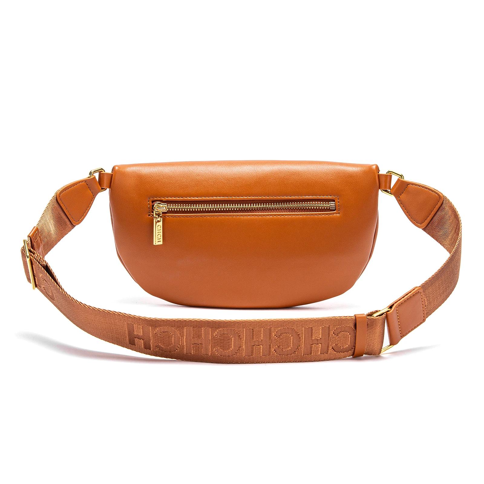 CHCH Sac banane femme 2026 Nouveau marron Sac de voyage à bandoulière