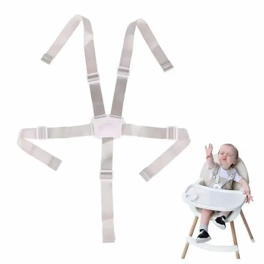 Ceinture de sécurité à cinq points pour bébé, siège de déjeuner, voiture, sommeil fixe, accessoires 