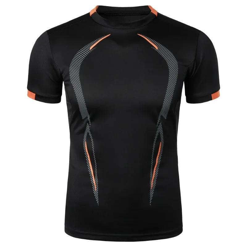 T-shirt respirant pour hommes, haut de Jogging à séchage rapide, léger, d'entraînement, de Fitness,