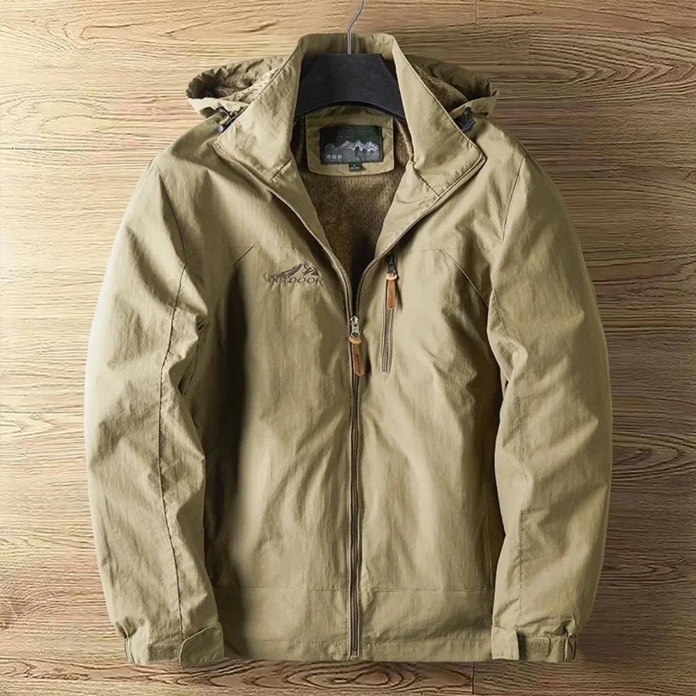 Vestes d'extérieur décontractées pour hommes, mode printemps et automne, Section fine, veste de poin