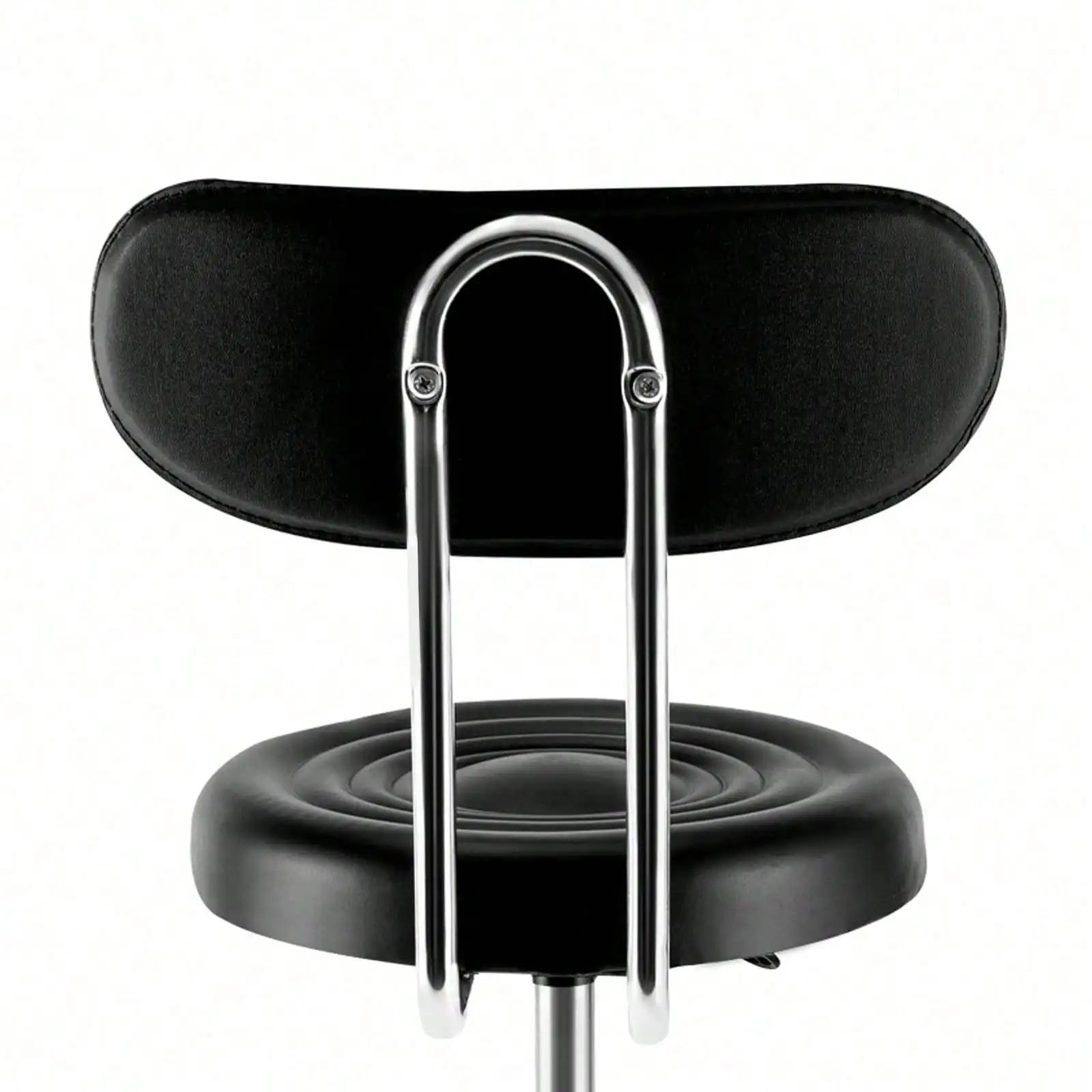 Tabouret d'atelier, banc, chaise hydraulique, Bar, Garage, avec dossier + repose-pieds, chaise pivot