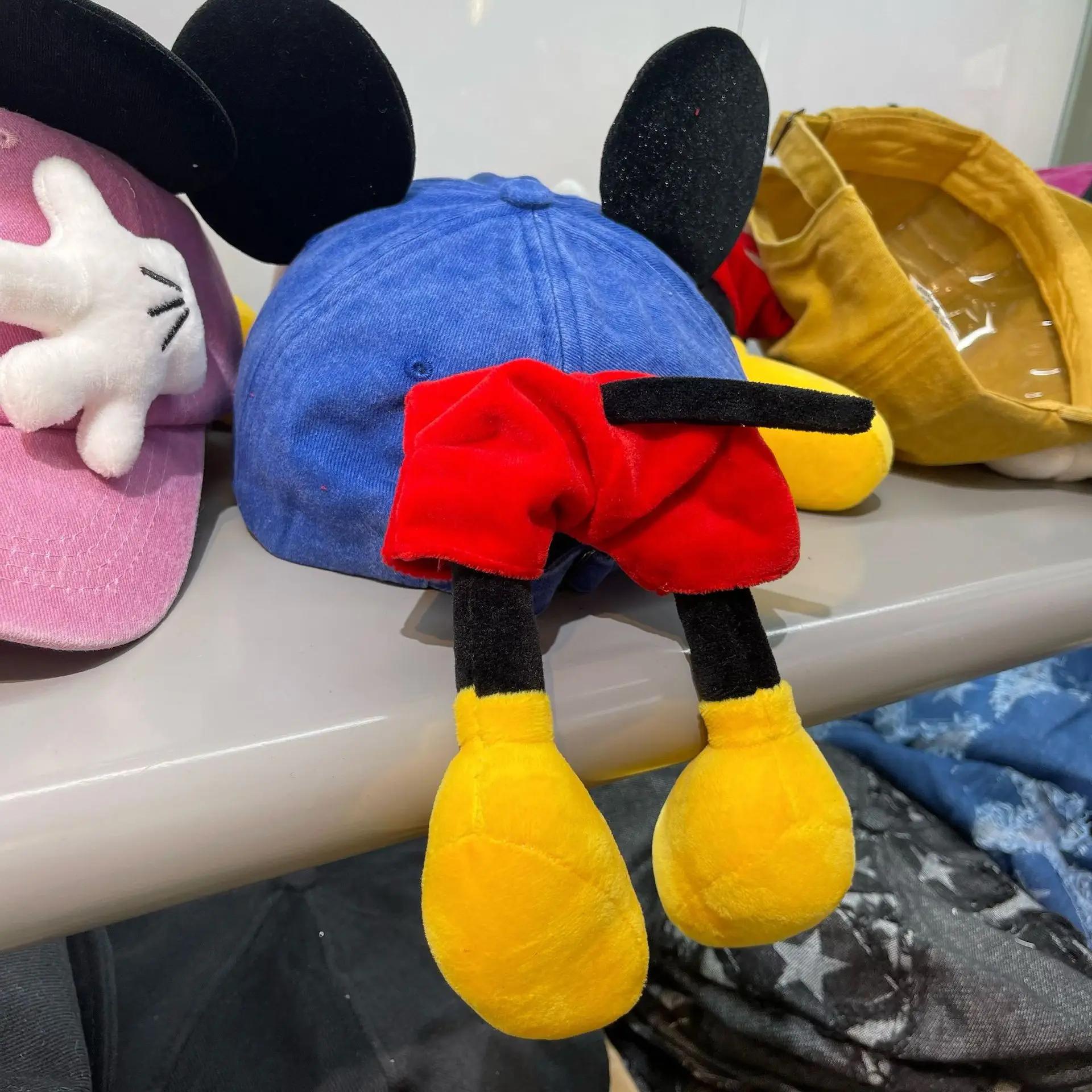 Casquette de Baseball oreilles de souris pour filles, mignon, dessin animé, Style bec de canard, Y2K