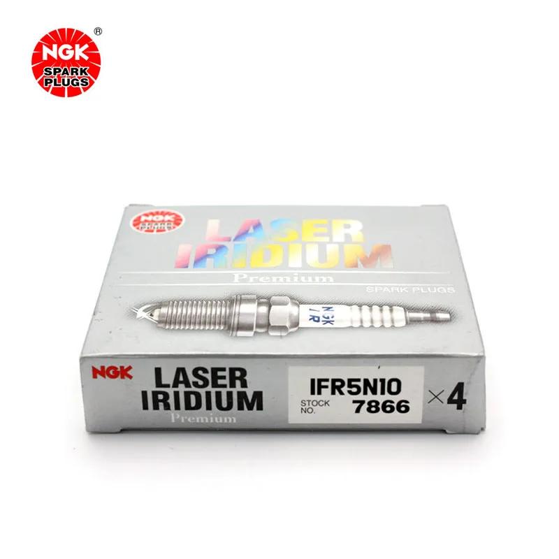 La bougie d'allumage NGK Iridium Platinum IFR5N10 7866 convient pour Land Rover XJ8 Discovery 2 Disc