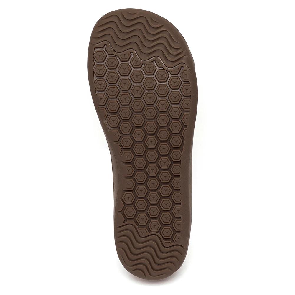 HOBIBEAR chaussures pieds nus unisexe bout large baskets en cuir artificiel zéro goutte sans lacet e