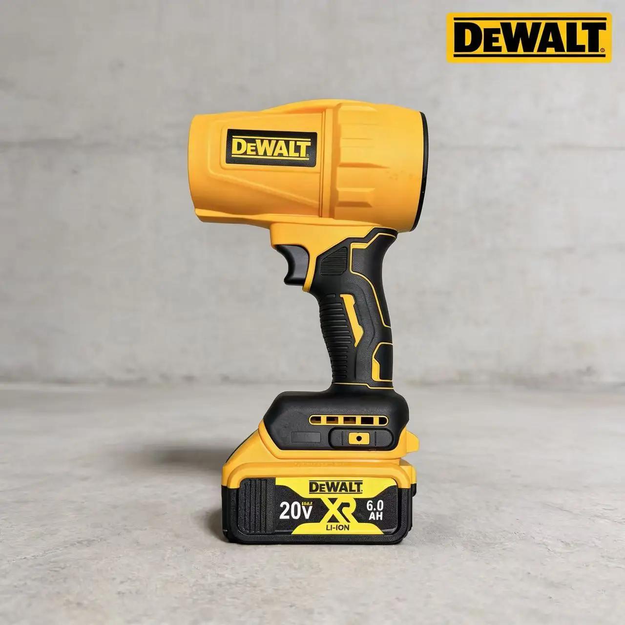 Souffleur d'air sans fil Dewalt 30000RPM sans balais, ventilateur turbo portatif, sécheur puissant, 