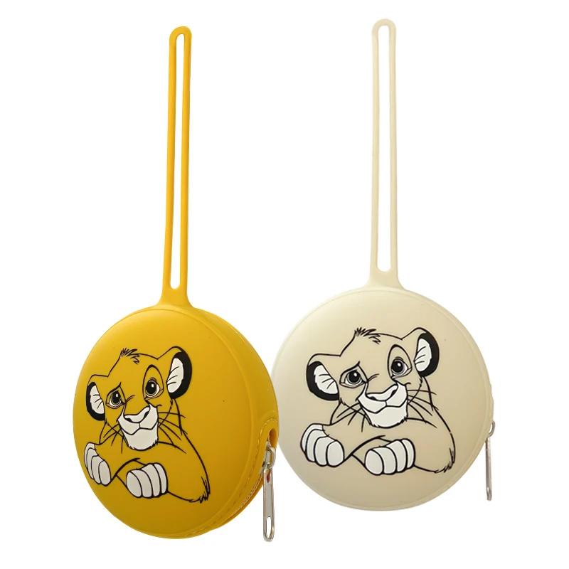 1 pièces Disney Silicone bébé mamelon sac est facile à transporter Silicone bébé de qualité alimenta