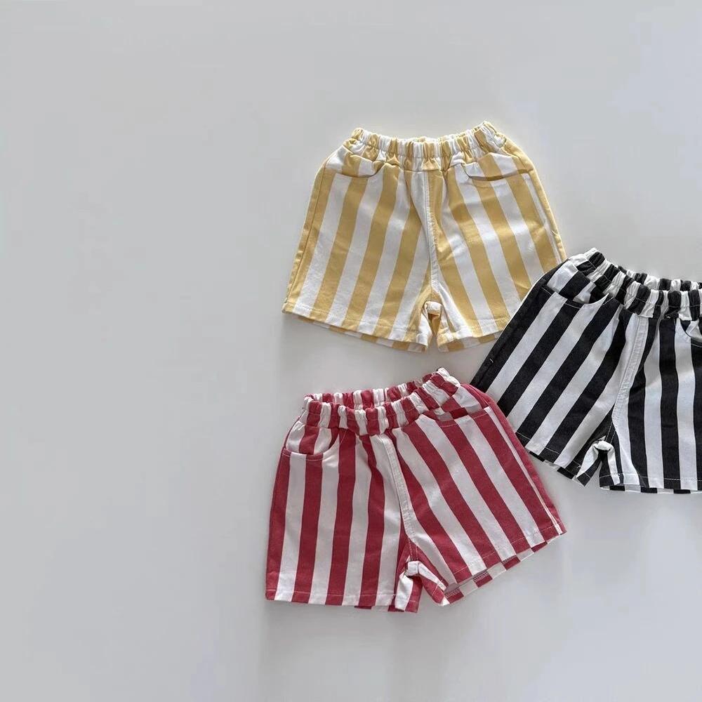 K2630 Style coréen doux décontracté à la mode pantalons courts pour garçons et filles mignon et à la