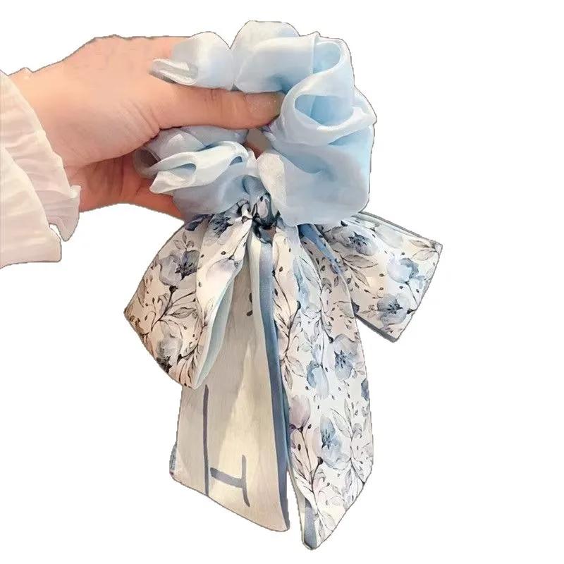 Ruban pour cheveux avec nœud pour femmes, 1 pièce, bandeau flottant, anneaux pour gros intestin, sen