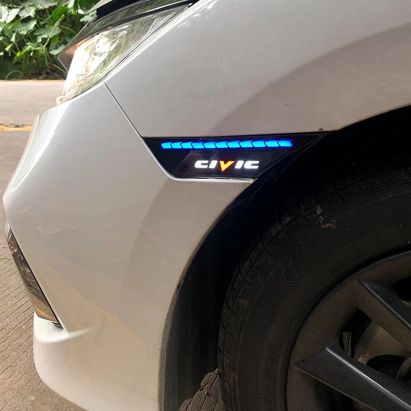 Convient pour 2016-2021 Honda 10e génération Civic hayon Civic berline garde-boue roue sourcil lumiè
